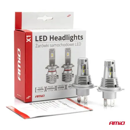 Kit Led Amio H4 X1 40W 6500K 4400lm (DUO) - Image 3