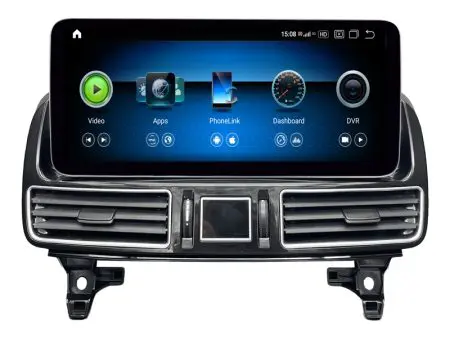 Ecrã Android 13 Snapdragon 680 4GB 64GB Mercedes-Benz ML W166 GL NTG 4.5 12.3" 2012-2015 - Image 2