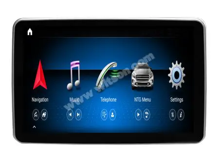 Ecrã Android 13 Snapdragon 680 4GB 64GB Mercedes-Benz ML W166 GL NTG 4.5 9" 2012-2015