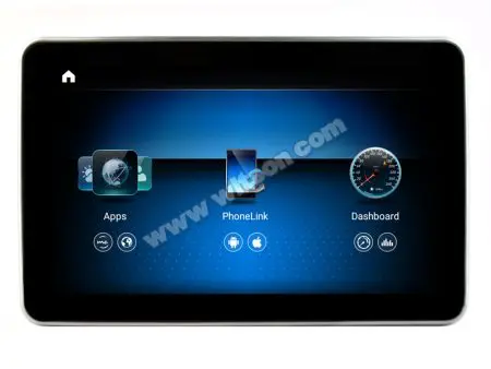 Ecrã Android 13 Snapdragon 680 4GB 64GB Mercedes-Benz SLC SL 2016-2019 NTG 5.0 9" - Image 3