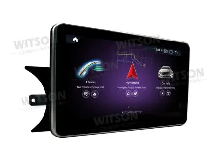 Ecrã Android 13 Snapdragon 680 4GB 64GB Mercedes-Benz SLC SL 2016-2019 NTG 5.0 9" - Image 4