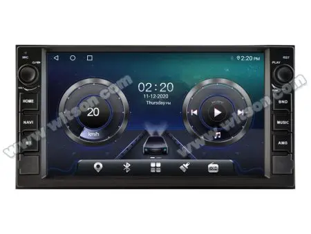 Rádio Witson Android 14 UIS8581A 4GB 64GB 7" Nissan Micra, Juke Qashqai High