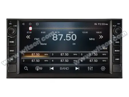 Rádio Witson Android 14 UIS8581A 4GB 64GB 7" Nissan Micra, Juke Qashqai High - Image 2