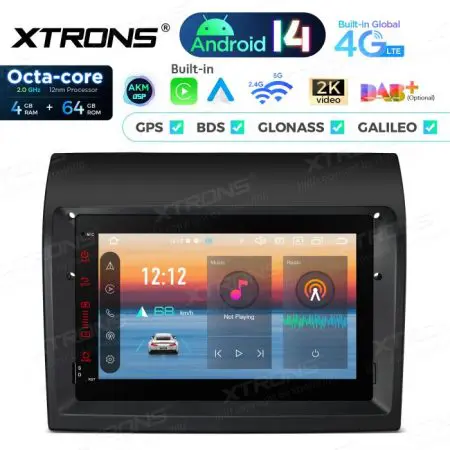 Rádio Xtrons Android 14 7" Octa-Core Fiat Ducato (2011-2015) 4GB 64GB - Image 2