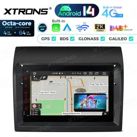 Rádio Xtrons Android 14 7" Octa-Core Fiat Ducato (2011-2015) 4GB 64GB - Image 7