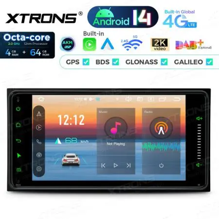 Rádio Xtrons Android 14 7" Octa-Core 4GB 64GB Toyota RAV4 Corolla Hilux (2001-2011) - Image 2