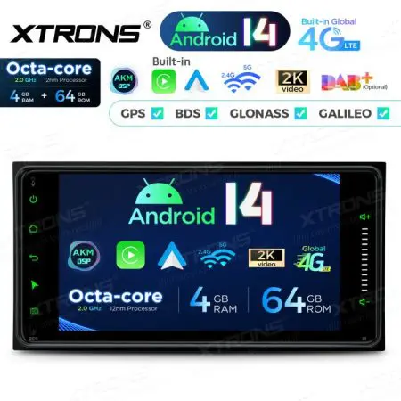 Rádio Xtrons Android 14 7" Octa-Core 4GB 64GB Toyota RAV4 Corolla Hilux (2001-2011) - Image 4