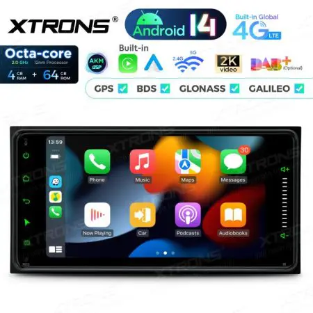 Rádio Xtrons Android 14 7" Octa-Core 4GB 64GB Toyota RAV4 Corolla Hilux (2001-2011) - Image 5