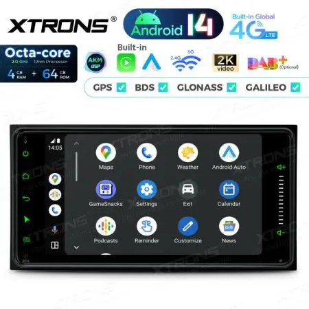 Rádio Xtrons Android 14 7" Octa-Core 4GB 64GB Toyota RAV4 Corolla Hilux (2001-2011) - Image 6