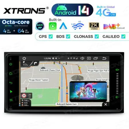 Rádio Xtrons Android 14 7" Octa-Core 4GB 64GB Toyota RAV4 Corolla Hilux (2001-2011) - Image 7