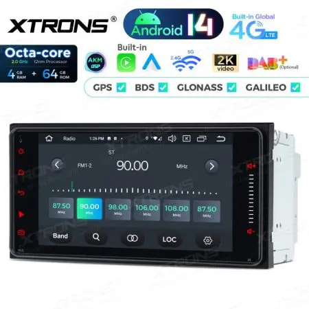 Rádio Xtrons Android 14 7" Octa-Core 4GB 64GB Toyota RAV4 Corolla Hilux (2001-2011) - Image 8