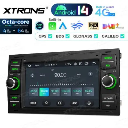 Rádio Xtrons Android 14 7" Octa-Core Ford Focus Transit Fiesta (2005-2008) 4GB 64GB - Image 8