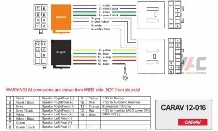 Adaptador Fichas ISO Mazda 1987-2001 - Image 3