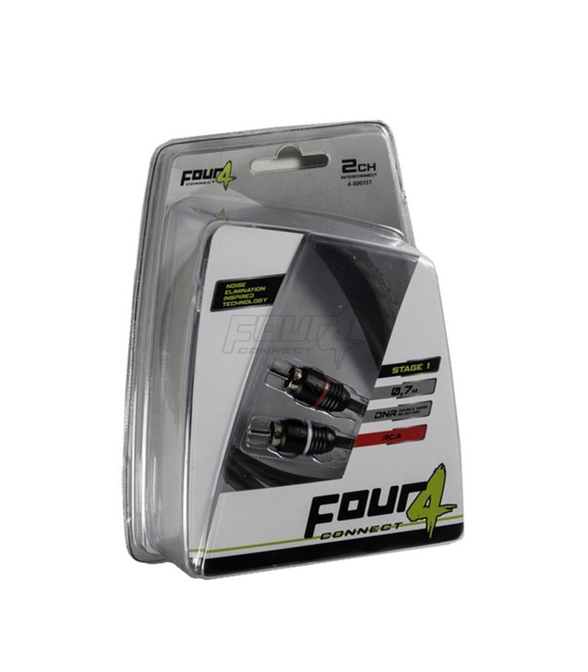 Cabo RCA 2 Canais 4Connect Stage 1 0,75m DNR OOFC THMC - Image 3