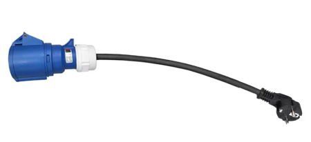 Adaptador Schuko (16A) para CEE32 (32A)