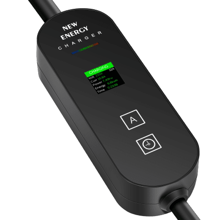 Carregador Portatil EV Bomern 32A 7KW Ecrã 1.3" - Image 9