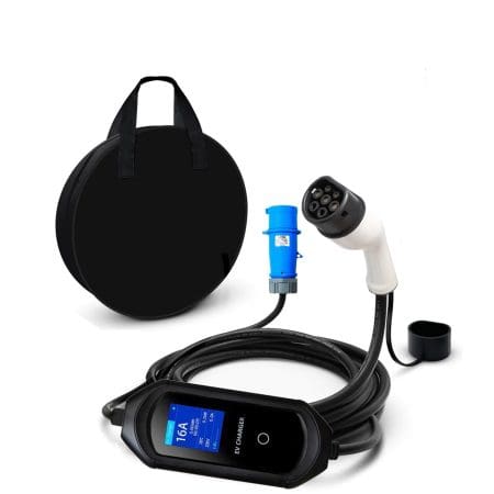Carregador Portatil EV Bomern 32A 7KW Ecrã 2.8" com APP BT WIFI - Image 3