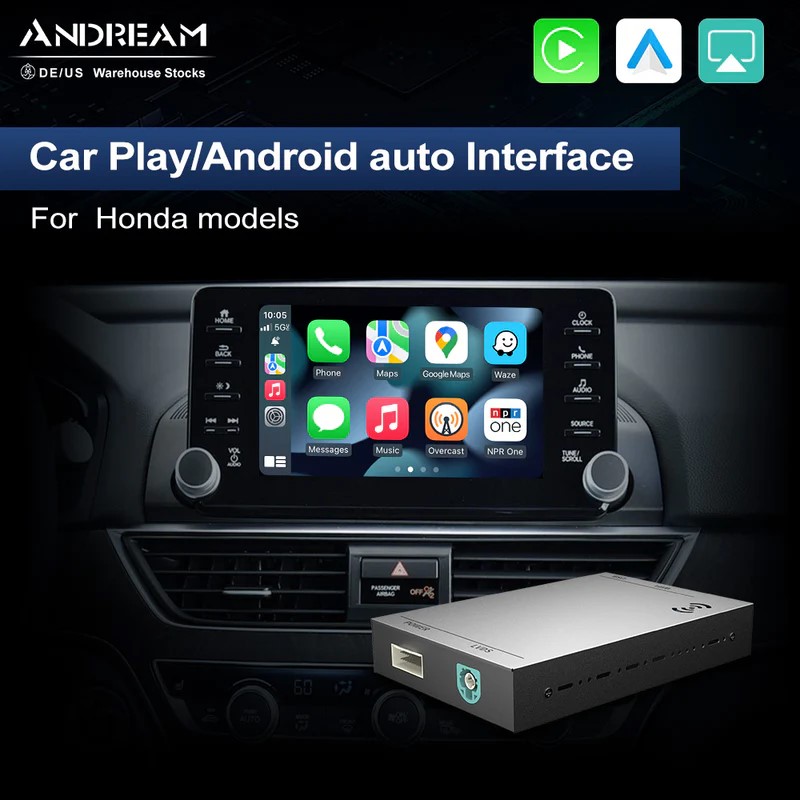 Wireless CarPlay Eway Honda 2018-2019 (sem ecrã de toque)