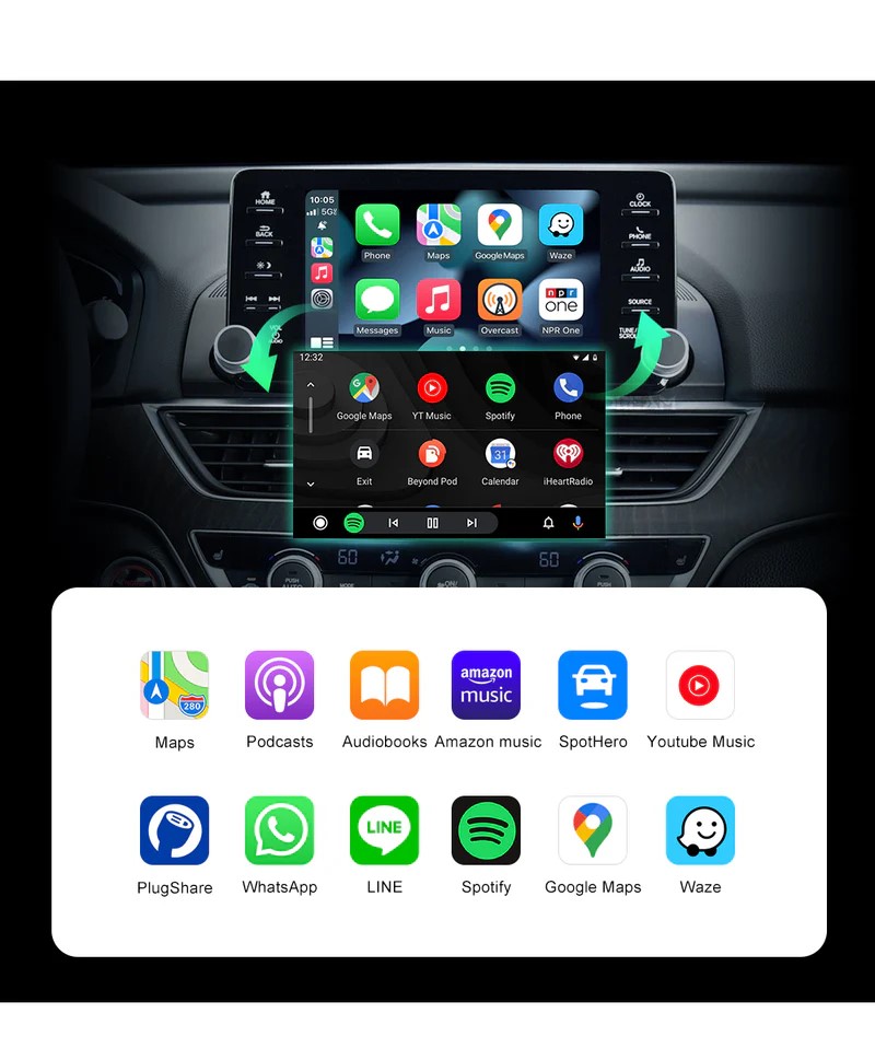 Wireless CarPlay Eway Honda 2018-2019 (sem ecrã de toque) - Image 4