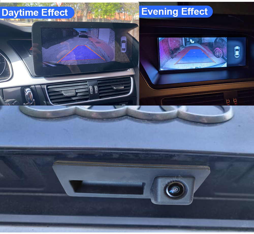 Câmera Traseira HD Pega Mala Audi A3 8P / A4 B7 - Image 2