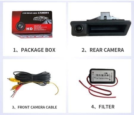 Câmera Traseira HD Pega Mala BMW E81, E87, E60, E61, E90, E91, E93 - Image 10