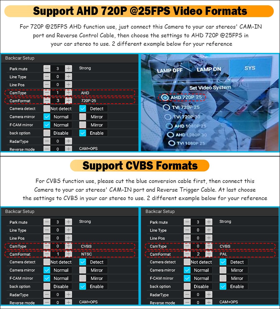Câmera Traseira HD Pega Mala Audi A3 8V / A4 B8 / A6 C7 / VW Passat B6 B7 - Image 8