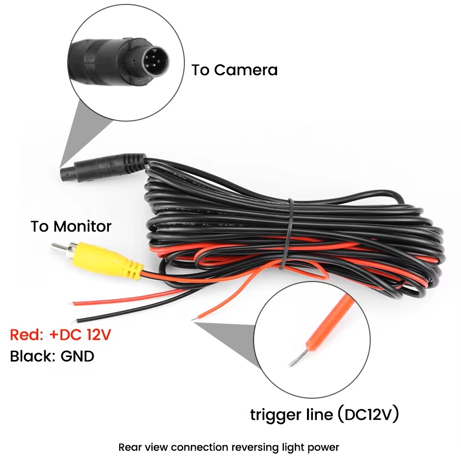 Camera Traseira Mercedes Classe A CLA GLA C W205 AHD 1080p 170º IC 645D 1007 Lens - Image 10