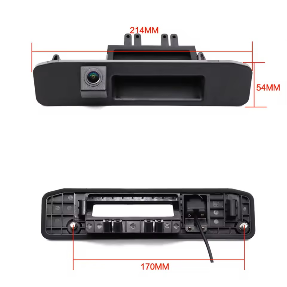 Camera Traseira Mercedes Classe A CLA GLA C W205 AHD 1080p 170º IC 645D 1007 Lens