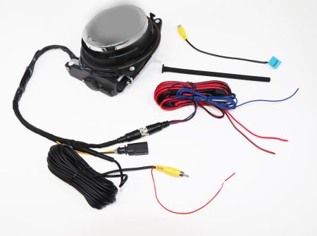Camera Traseira VW Golf 6 Passat B7 AHD 1080p 170º IC 645D 1007  Lens - Image 5