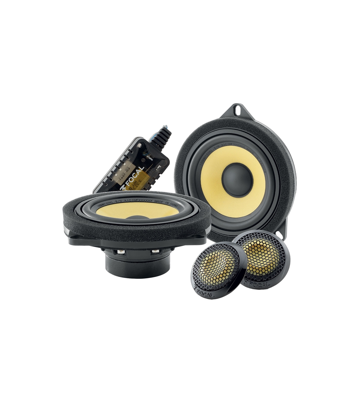 Colunas 10cm 2 Vias Separadas Focal Inside BMW IS BMW 100KL - Image 2