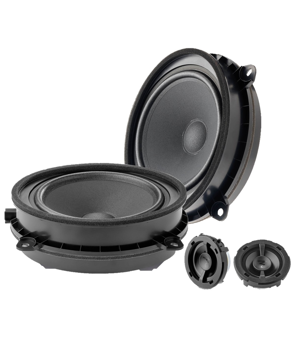 Colunas 17cm 2 Vias Separadas Focal Inside Toyota