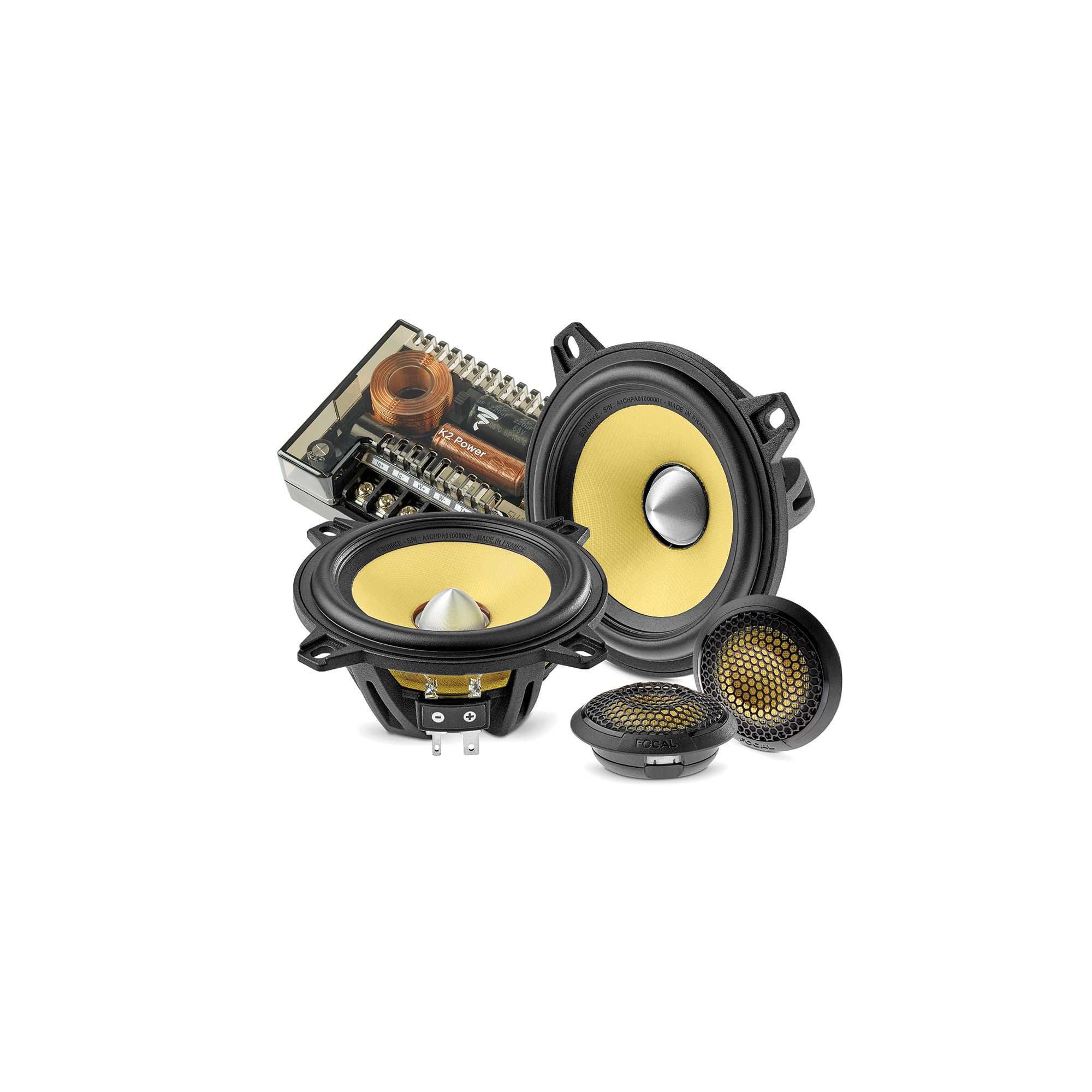 Colunas 10cm 2 Vias Separadas Focal K2 Power ES100 K EVO