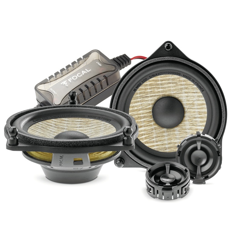 Colunas 10cm 2 Vias Separadas Focal Inside Mercedes IS MBZ 100