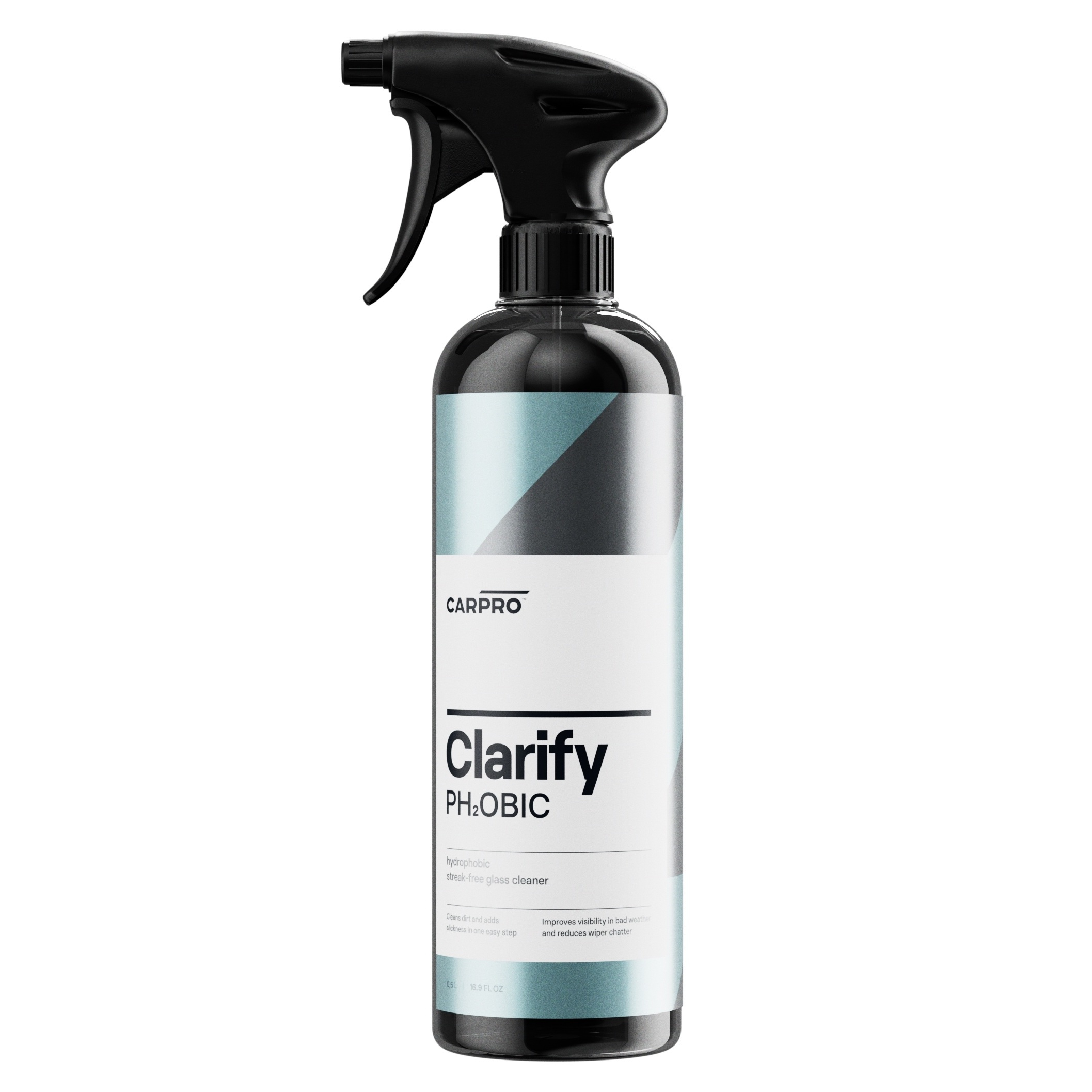 CarPro Clarify Ph2obic Limpa Vidros Com Repelente 500ml - Image 2
