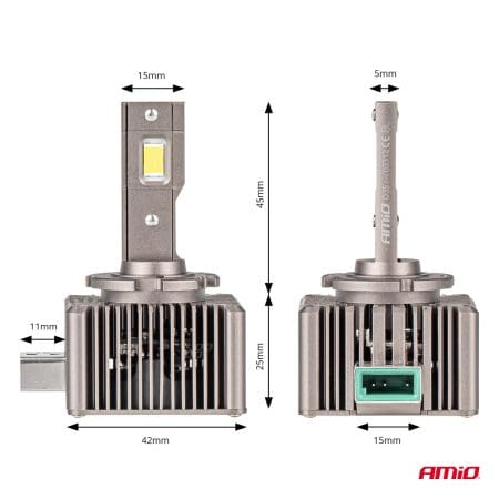Kit Led HID Xenon OEM D3S/D3R 70W 8600lm 6500K Canbus - Image 2