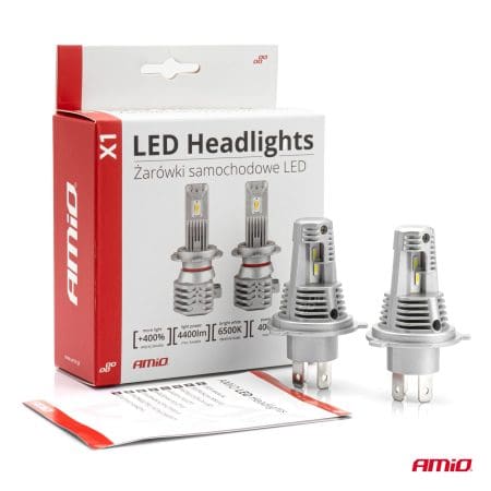 Kit Led Amio H4 X1 40W 6500K 4400lm (DUO) - Image 4