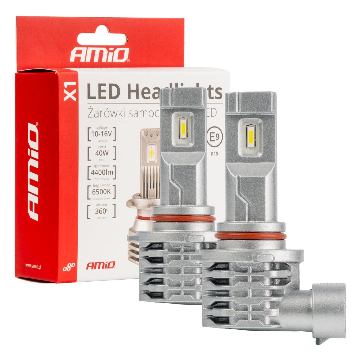 Kit Led Amio X1 40W 6500K 4400lm HB4 (DUO)