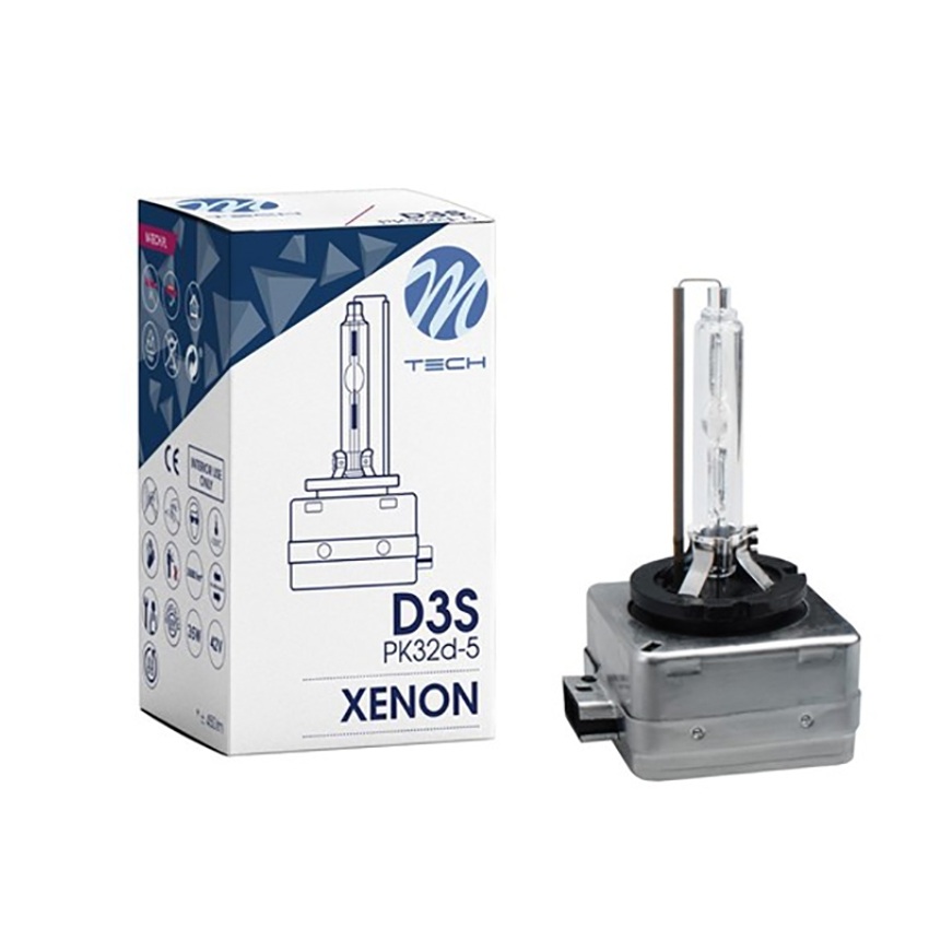 Lâmpada HID Xenon MTech D3S 35W 6000K
