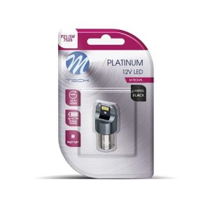LED MTech P21/5W BAY15D Black 6x3020SMD 12v Branco