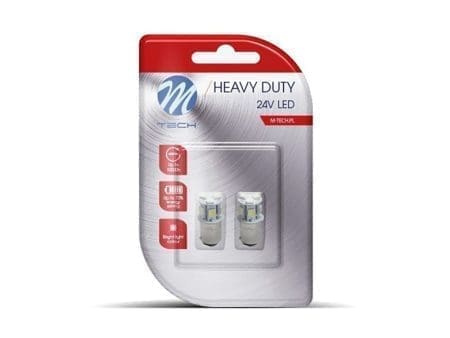 LED MTech BAY15d 8 SMD5050 Vermelho 24v (PAR)