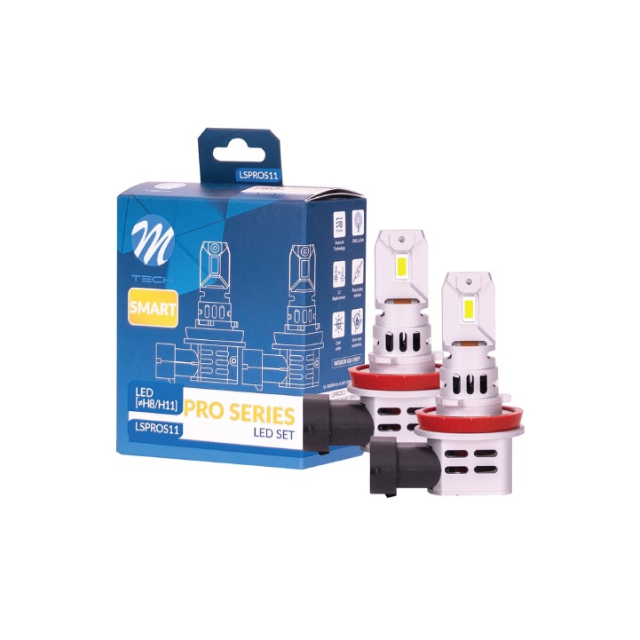 Kit Led MTech PRO SMART Series 42W 6000K H8 / H11 (DUO)