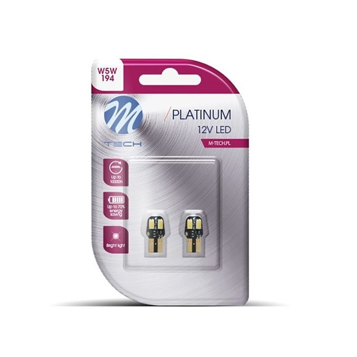 LED MTech Platinum W5W 4 SMD5630 OSRAM 12v CANBUS (PAR)