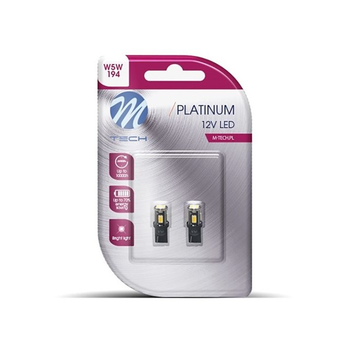 LED MTech Platinum W5W 4 OSRAM HP 12v (PAR)