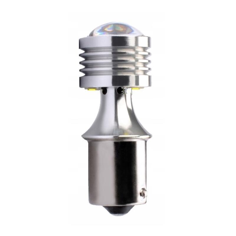 LED MTech Platinum BA15S P21W 4 OSRAM HP 12v Branco CANBUS - Image 2