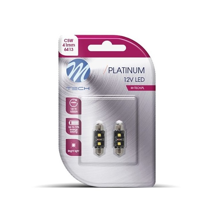 LED MTech Platinum C5W 41mm 4 OSRAM HP 12v CANBUS (PAR)