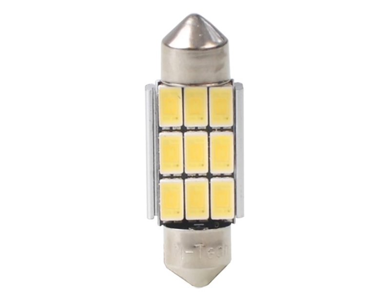 LED MTech Platinum C5W 36mm 9 OSRAM SMD5630 12v Branco Frio CANBUS (PAR) - Image 2