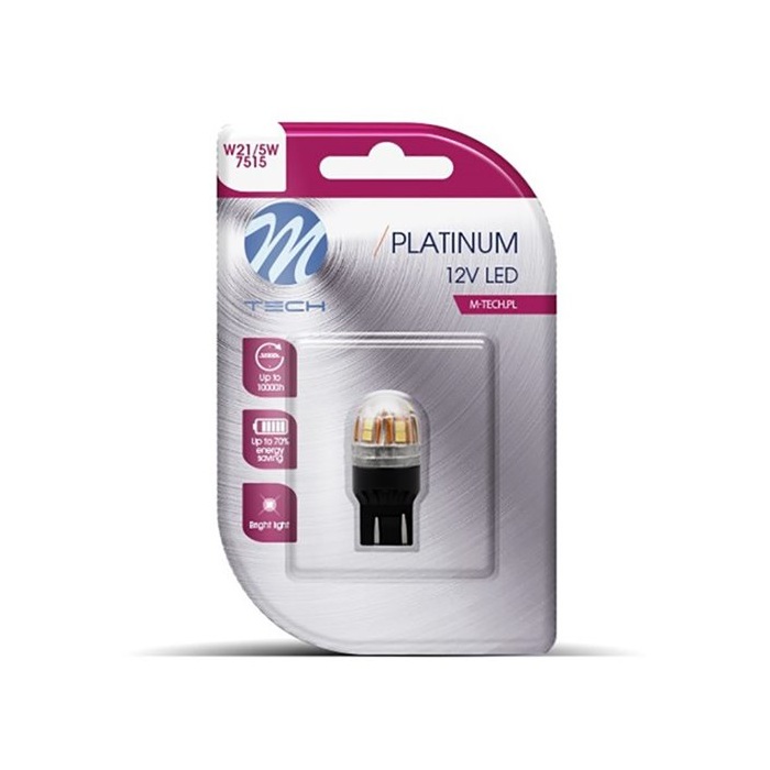 LED MTech Platinum T20 15x2835SMD 12v Branco CANBUS - Image 2