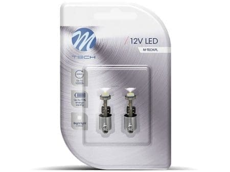 LED MTech BA9S 3 SMD5050 OSR 12v Branco CANBUS (PAR)