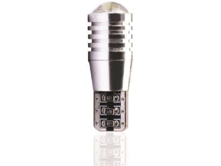 LED MTech Premium W5W T10 1LED Cree c/ lente 12v Branco CANBUS (PAR) - Image 3