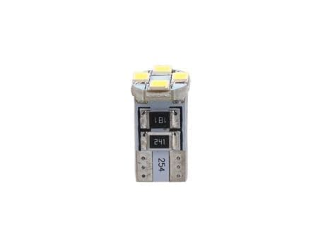 LED MTech Premium W5W T10 4 SMD3528 OSR 12v Branco CANBUS (PAR) - Image 3